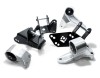 Innovative Mounts 96-00 Civic K-Series Silver Aluminum 75A Bushings (EG/DC Subframe) - Engine Components