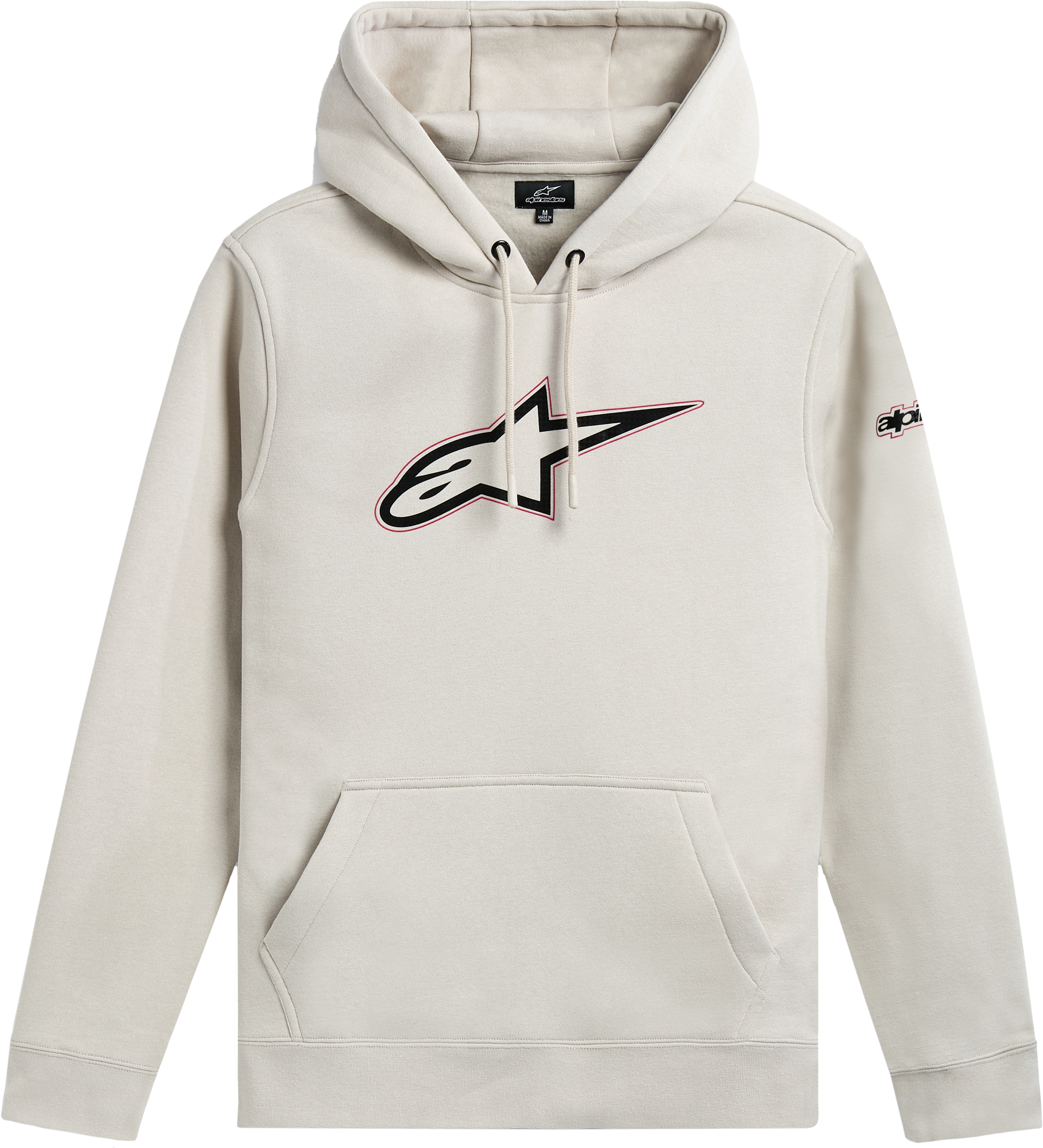 ALPINESTARS Insignia Hoodie Off White Sm