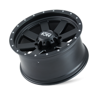 ION Wheels Type 134 18x10 / 5x139.7 BP / -19mm Offset / 108mm Hub Matte Gunmetal/Black Beadlock Wheel