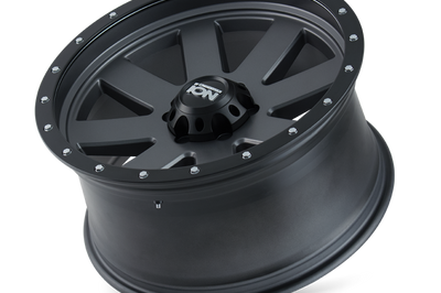 ION Wheels Type 134 18x10 / 5x139.7 BP / -19mm Offset / 108mm Hub Matte Gunmetal/Black Beadlock Wheel