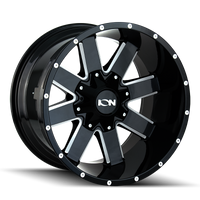ION Wheels Type 141 20x10 / 8x165.1 BP / -19mm Offset / 130.8mm Hub Gloss Black Milled Wheel