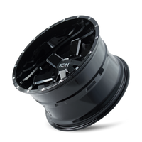 ION Wheels Type 141 20x9 / 5x127 BP / 18mm Offset / 87mm Hub Gloss Black Milled Wheel