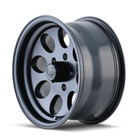 ION Wheels Type 171 15x8 / 5x114.3 BP / -27mm Offset / 83.82mm Hub Matte Black Wheel