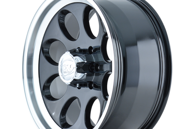 ION Wheels Type 171 15x8 / 5x120.65 BP / -27mm Offset / 83.82mm Hub Black/Machined Wheel