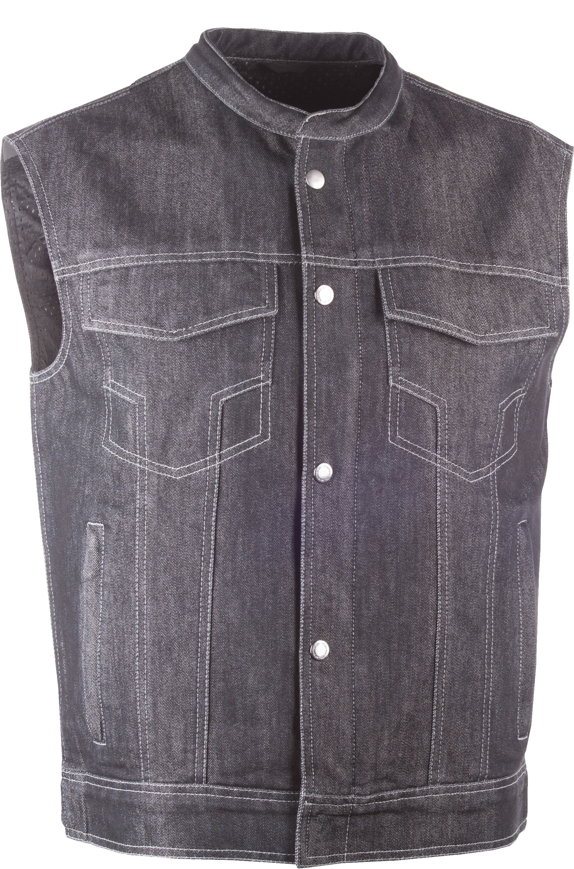 Highway 21 Iron Sights Club Vest Black 3x - 2X-Large - Harddrive Products