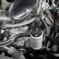 J&L 05-23 Toyota 4Runner 4.0L Driver Side Oil Separator 3.0 - Clear Anodized - Engine Components