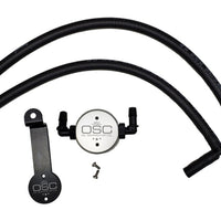 J&L 05-23 Toyota 4Runner 4.0L Driver Side Oil Separator 3.0 - Clear Anodized - Engine Components