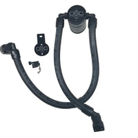 J&L 10-18 Ford Taurus Sho EcoBoost V6 Passenger Side Oil Separator 3.0 - Black Anodized - Engine Components