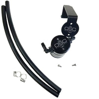 J&L 16-17 Chevrolet SS 6.2L Passenger Side Oil Separator 3.0 - Black Anodized - Engine Components