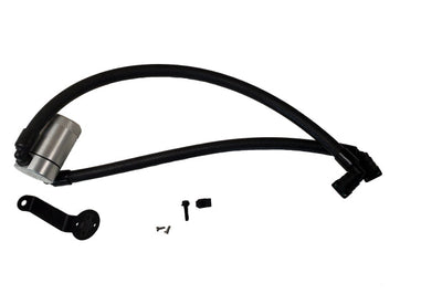 J&L 2015-2017 Ford Expedition 3.5L EcoBoost Oil Separator 3.0 - Clear Anodized - Engine Components