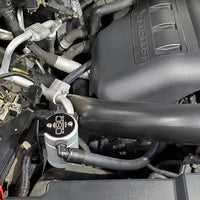 J&L 2015-2017 Ford Expedition 3.5L EcoBoost Oil Separator 3.0 - Clear Anodized - Engine Components