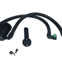 J&L 2015-2023 Ford Mustang EcoBoost Driver Side Oil Separator 3.0 - Black Anodized - Engine Components