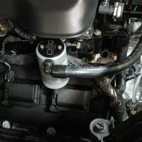 J&L 2019-2023 Dodge Ram 1500 5.7L Oil Separator 3.0 Passenger Side - Clear Anodized - Engine Components