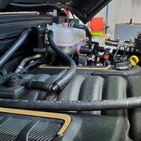 J&L 2021-2023 Jeep Wrangler 392 Oil Seperator 3.0 Passenger Side - Black Anodized - Engine Components