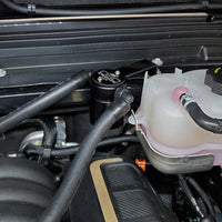 J&L 2021-2023 Jeep Wrangler 392 Oil Seperator 3.0 Passenger Side - Black Anodized - Engine Components