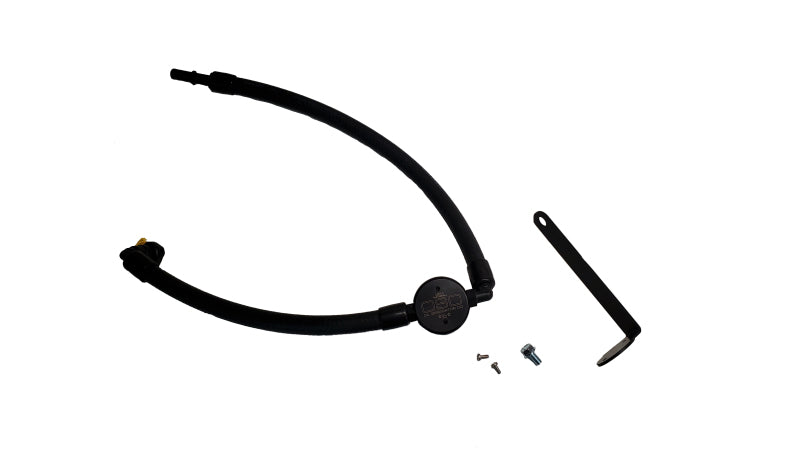 J&L 2021.5-2022 Ford Bronco 2.3L EcoBoost Oil Separator 3.0 Passenger Side - Black Anodized - Engine Components