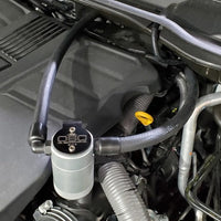 J&L 2022-2023 Toyota Tundra 3.5L Turbo Oil Separator 3.0 Driver Side - Clear Anodized - Engine Components