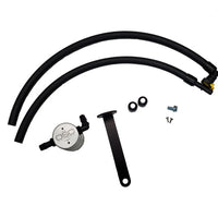 J&L 21-21.5 Ford Bronco 2.3L Ecoboost Passenger Side 3.0 Oil Separator - Clear Anodized - Engine Components