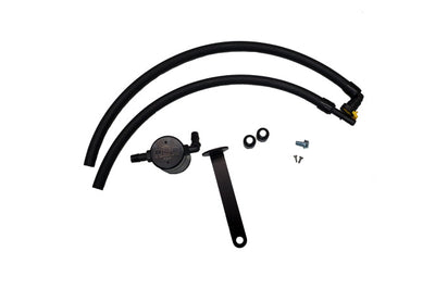 J&L 21-21.5 Ford Bronco 2.3L Ecoboost Passenger Side 3.0 Oil Separator - Black Anodized - Engine Components