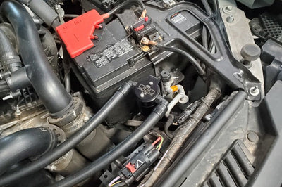 J&L 22-24 Ford Bronco Raptor 3.0L EcoBoost PCV Side Oil Separator 3.0 - Black Anodized - Engine Components