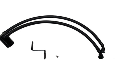 J&L 22-24 Ford Bronco Raptor 3.0L EcoBoost PCV Side Oil Separator 3.0 - Black Anodized - Engine Components