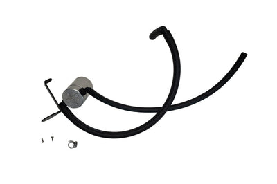 J&L 23-23 Hyundai Elantra N 2.0L Oil Separator 3.0 Passenger Side - Clear Anodized - Engine Components