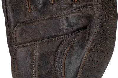 HIGHWAY 21 Jab Perforated Gloves Brown Md