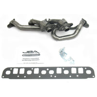 JBA 00-06 Jeep 4.0L 1-1/2in Primary Raw 409SS Cat4Ward Header - Exhaust Mufflers & Tips