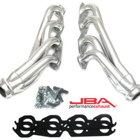 JBA 01-03 Gm Truck 8.1L BBC w/o EGR/A.I.R. 1-3/4in Primary Silver Ctd Cat4Ward Header - Exhaust Mufflers & Tips