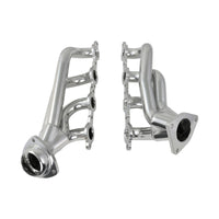 JBA 02-13 GM Truck 4.8L/5.3L LS Silver Ctd Cat4Ward Header - Exhaust Mufflers & Tips