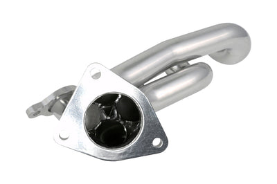 JBA 02-13 GM Truck 4.8L/5.3L LS Silver Ctd Cat4Ward Header - Exhaust Mufflers & Tips