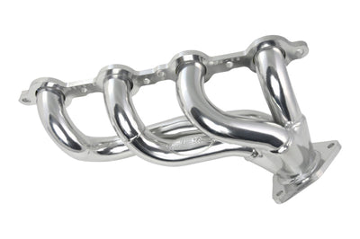 JBA 02-13 GM Truck 4.8L/5.3L LS Silver Ctd Cat4Ward Header - Exhaust Mufflers & Tips