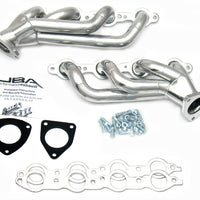 JBA 03-06 GM Truck 6.0L LS w/o EGR 1-5/8in Primary Silver Ctd Cat4Ward Header - Exhaust Mufflers & Tips