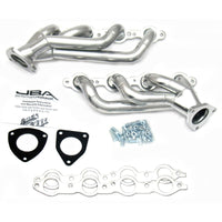 JBA 03-06 GM Truck 6.0L LS w/o EGR 1-5/8in Primary Silver Ctd Cat4Ward Header - Exhaust Mufflers & Tips