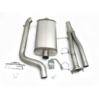 JBA 03-06 Hummer H2 6.0L 409SS Single Rear Exit Cat-Back Exhaust - Mufflers & Tips