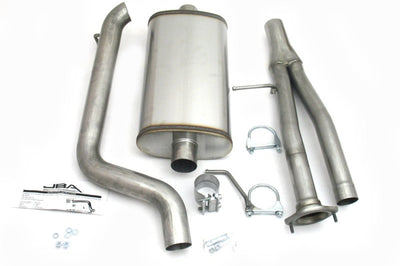 JBA 03-06 Hummer H2 6.0L 409SS Single Rear Exit Cat-Back Exhaust - Mufflers & Tips