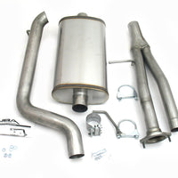 JBA 03-06 Hummer H2 6.0L 409SS Single Rear Exit Cat-Back Exhaust - Mufflers & Tips