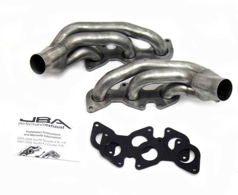 JBA 03-09 Toyota 4.0L V6 w/o A.I.R. 1-1/2in Primary Raw 409SS Cat4Ward Header - Exhaust Mufflers & Tips