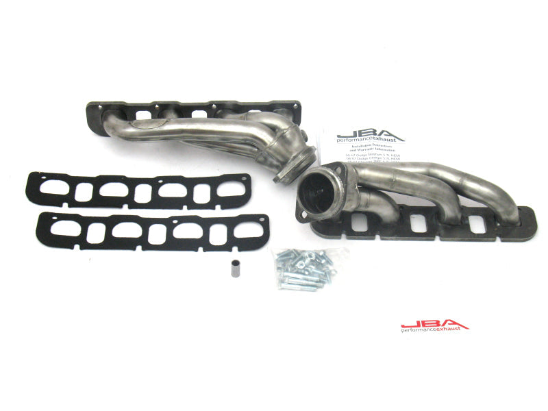 JBA 04-08 Chrysler 5.7L HEMI 1-3/4in Primary Raw 409SS Cat4Ward Header - Exhaust Mufflers & Tips