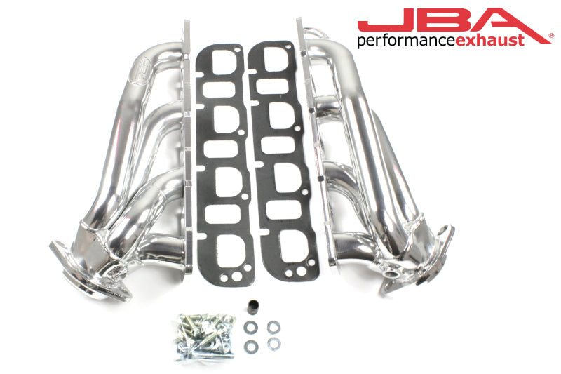 JBA 04-08 Chrysler 5.7L HEMI 1-3/4in Primary Silver Ctd Cat4Ward Header - Exhaust Mufflers & Tips