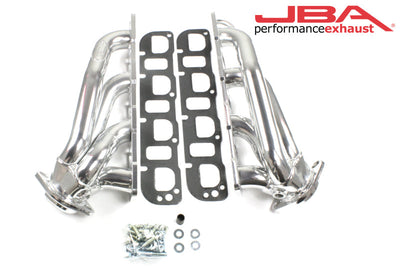 JBA 04-08 Chrysler 5.7L HEMI 1-3/4in Primary Silver Ctd Cat4Ward Header - Exhaust Mufflers & Tips