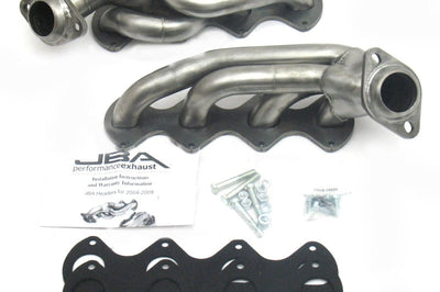 JBA 04-10 Ford F-Series 5.4L 3V 1-5/8in Primary Raw 409SS Cat4Ward Header - Exhaust Mufflers & Tips