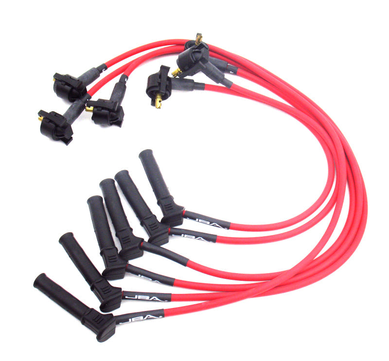 JBA 05-10 Ford Ranger Mustang 4.0L Ignition Wires - Red