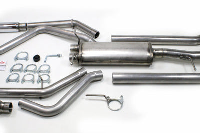 JBA 05-17 Chevrolet Silverado/GMC Sierra 4.3L/4.8L/5.3L 409SS Dual Rear Exit Cat-Back Exhaust - Mufflers & Tips