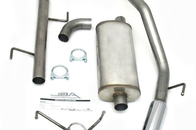JBA 07-14 Toyota FJ Cruiser 4.0L 409SS Single Rear Exit Cat-Back Exhaust - Mufflers & Tips