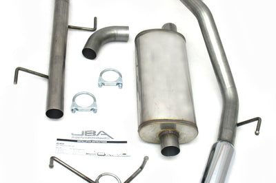 JBA 07-14 Toyota FJ Cruiser 4.0L 409SS Single Rear Exit Cat-Back Exhaust - Mufflers & Tips