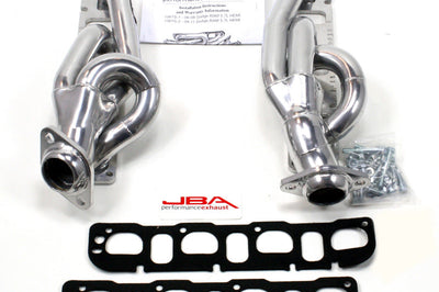 JBA 09-19 RAM 5.7L HEMI 1-5/8in Primary Silver Ctd Cat4Ward Header - Exhaust Mufflers & Tips