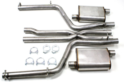 JBA 11-14 Chrysler/Dodge Cars 5.7L 409SS Dual Rear Exit Cat-Back Exhaust - Mufflers & Tips