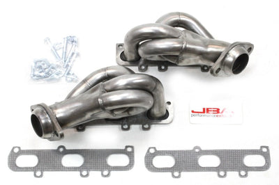 JBA 11-17 Ford Mustang 3.7L V6 1-5/8in Primary Raw 409SS Cat4Ward Header - Exhaust Mufflers & Tips