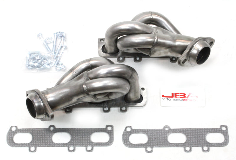 JBA 11-17 Ford Mustang 3.7L V6 1-5/8in Primary Raw 409SS Cat4Ward Header - Exhaust Mufflers & Tips
